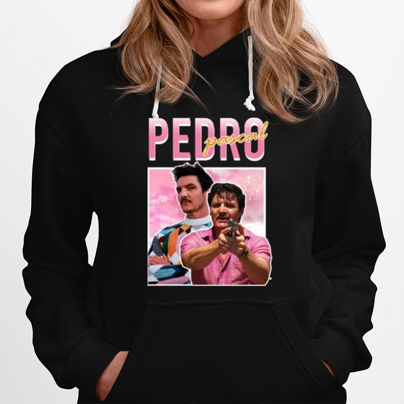 Pink Guy Pedro Pascal Daddy Vinage Hoodie