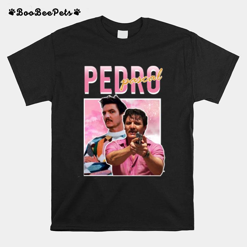 Pink Guy Pedro Pascal Daddy Vinage T-Shirt