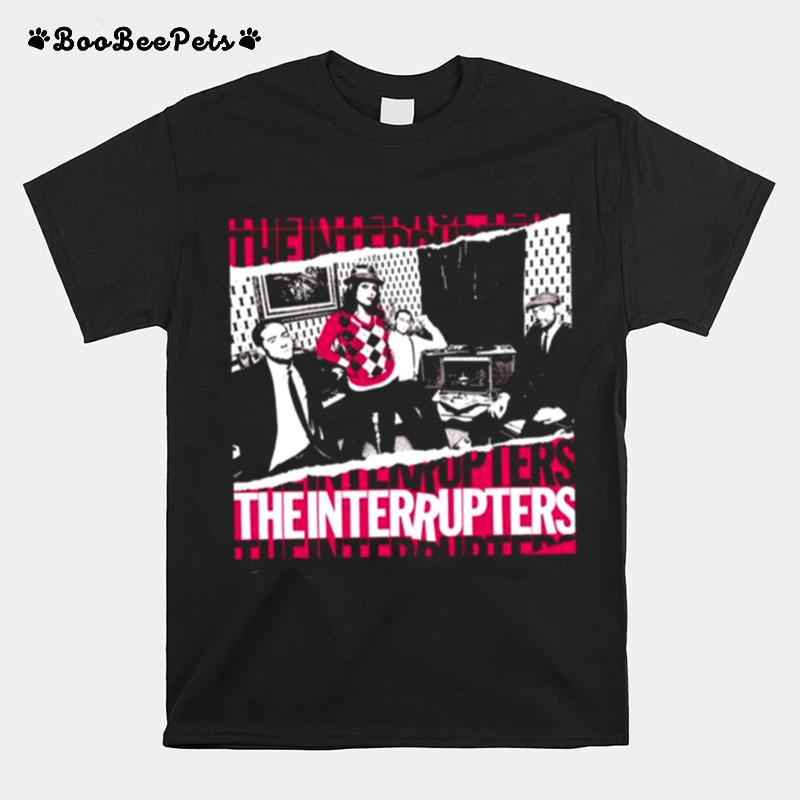 Pink Illustration Punk Rock Ska The Interrupters T-Shirt