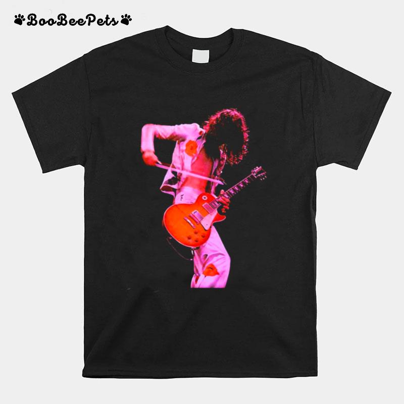 Pink Led Zeppelin Rock T-Shirt
