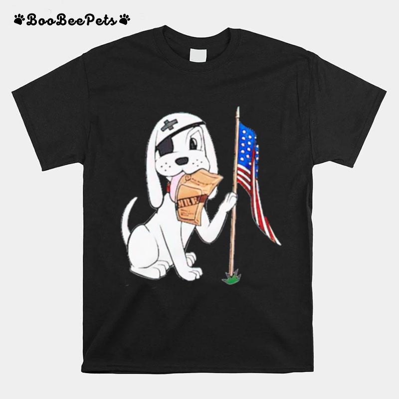 Pirate Dog Usa T-Shirt