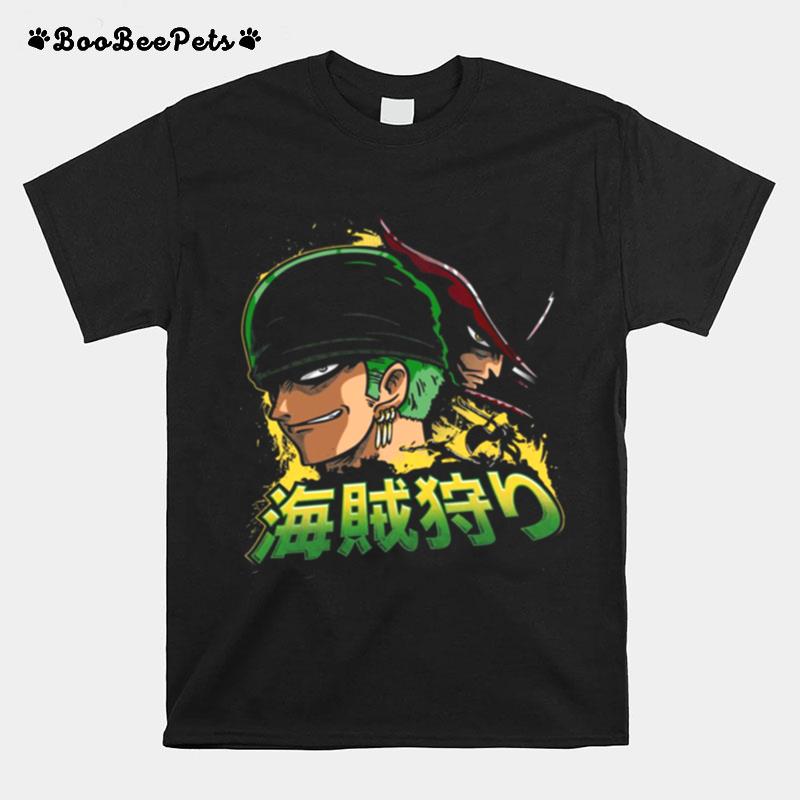 Pirate Hunter One Piece Zoro T-Shirt