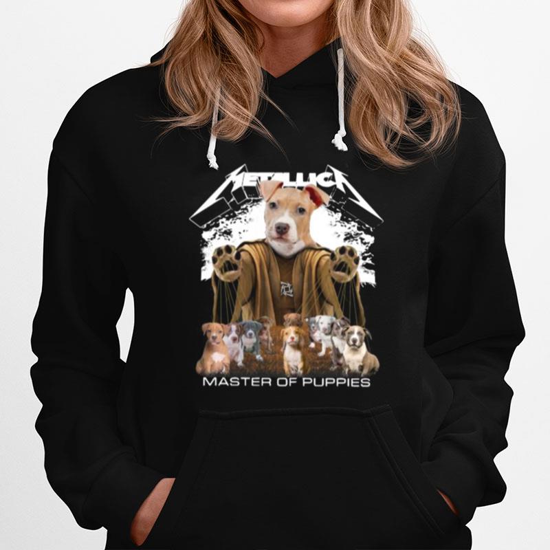 Pitbull Metallica Master Of Puppies Hoodie