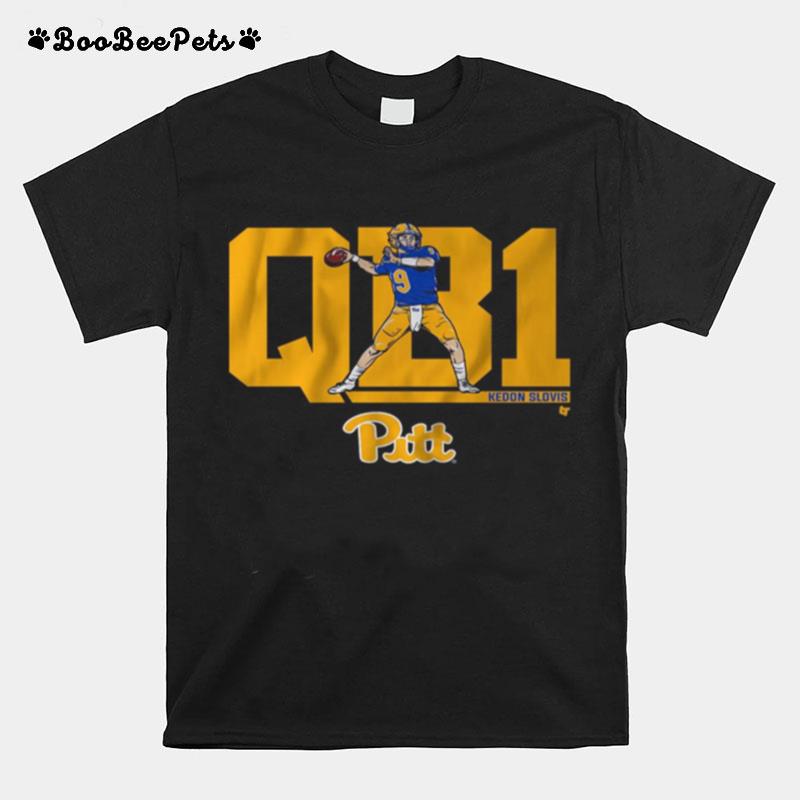 Pittsburgh Panthers Football Kedon Slovis Qb1 T-Shirt