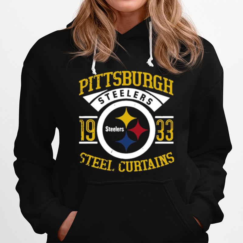 Pittsburgh Steelers 1933 Steel Curtains Hoodie