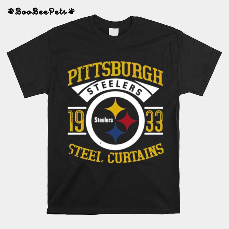 Pittsburgh Steelers 1933 Steel Curtains T-Shirt