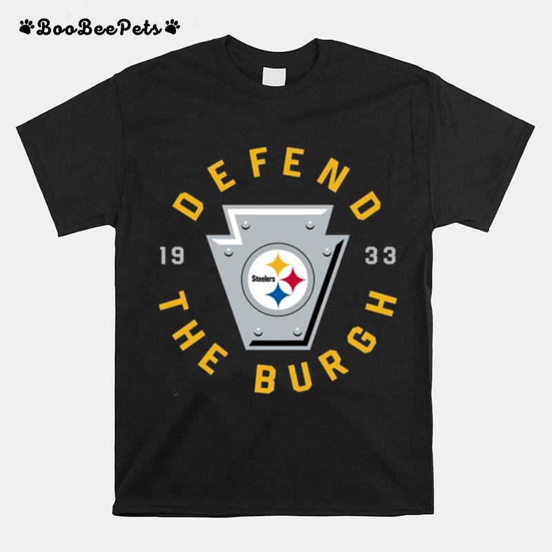Pittsburgh Steelers Defend The Burgh 1933 T-Shirt