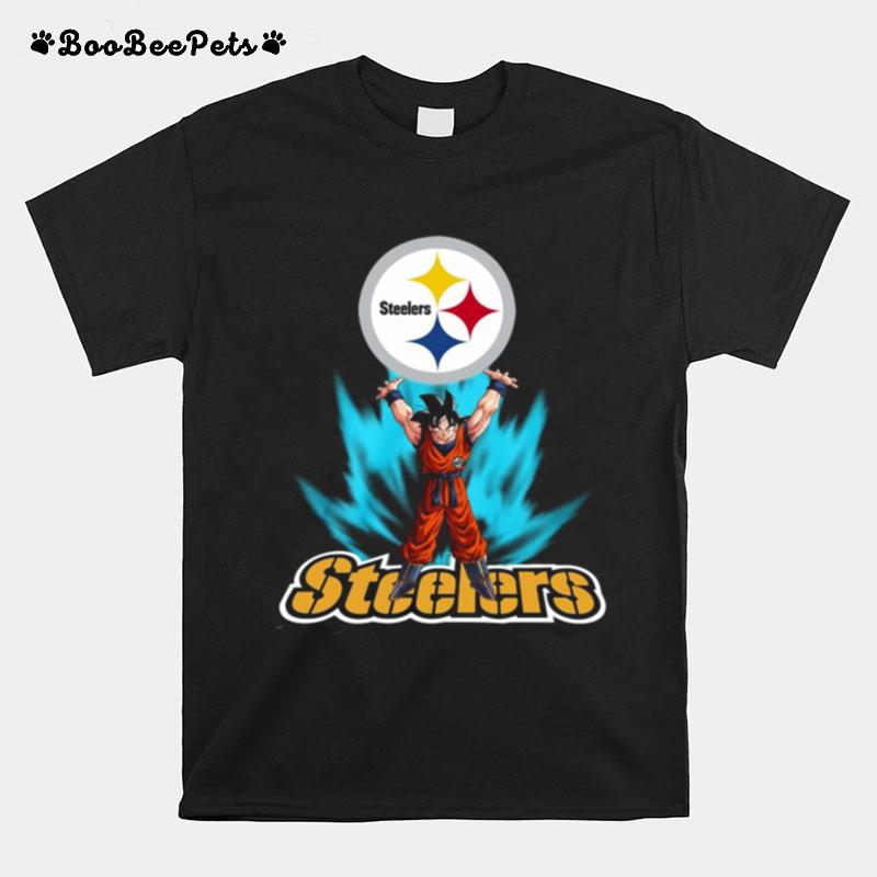 Pittsburgh Steelers Dragon Ball Songoku Super Saiyan T-Shirt