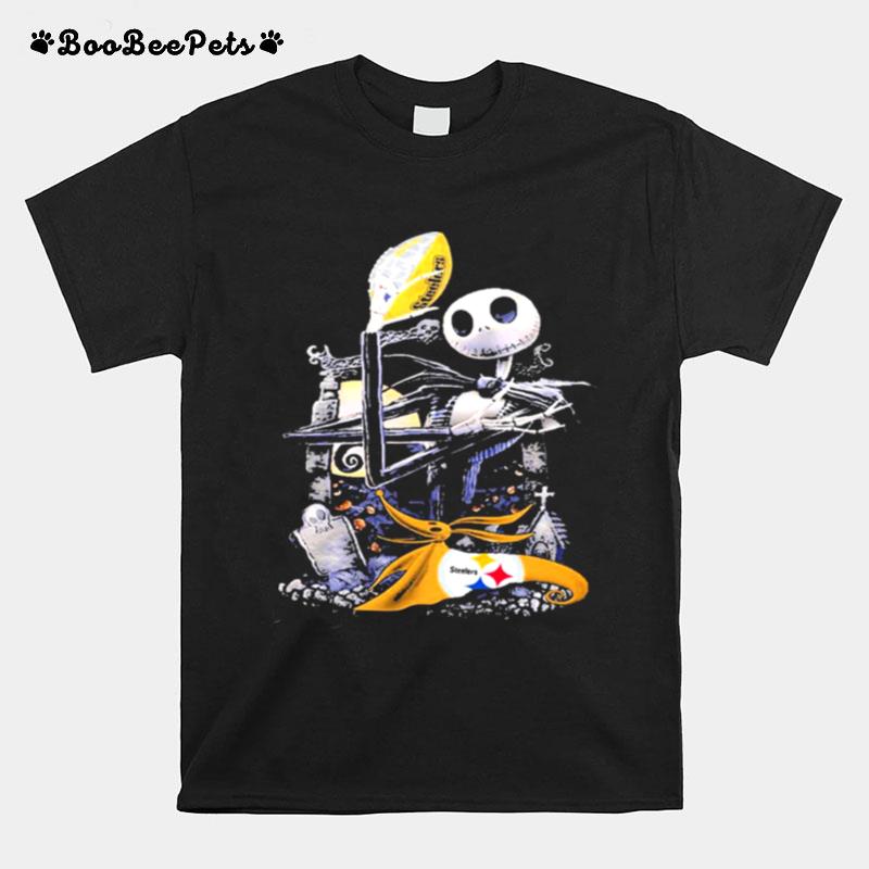 Pittsburgh Steelers Jack Skellington T-Shirt