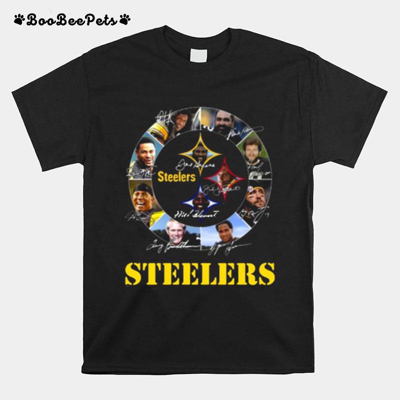 Pittsburgh Steelers Nfl Team Signatures T-Shirt