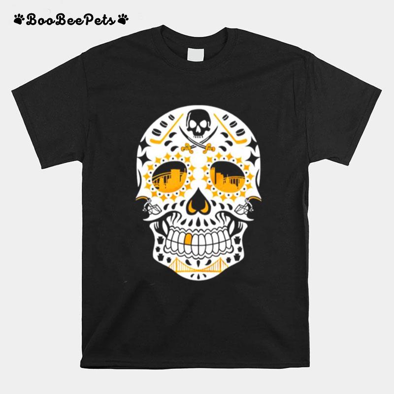 Pittsburgh Sugar Skull T-Shirt