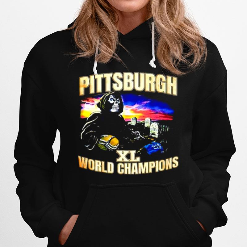 Pittsburgh Xl World Champions Hoodie