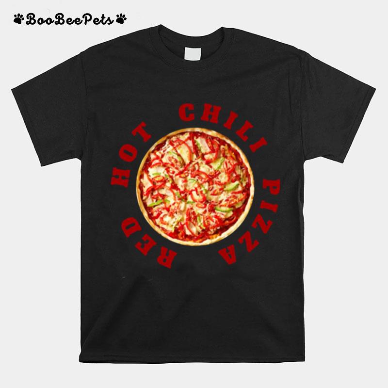 Pizza X Red Hot Chili Peppers Red Hot Chili Pizza T-Shirt