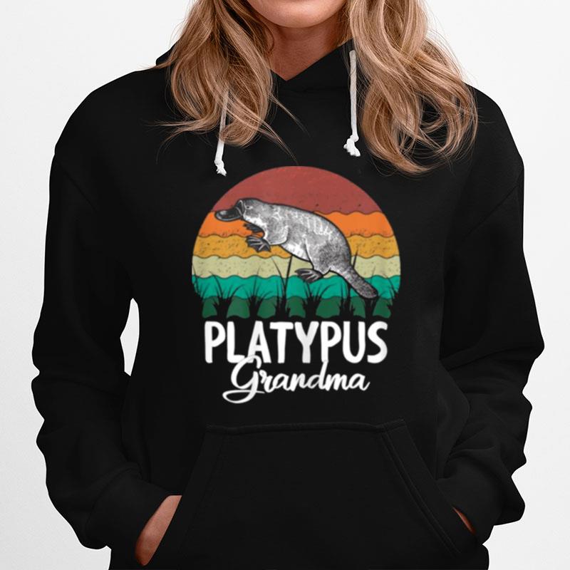 Platypus Grandma Vintage Hoodie