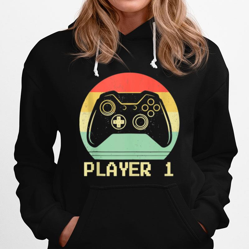 Player 1 Player 2 Video Game Gaming Hoodie