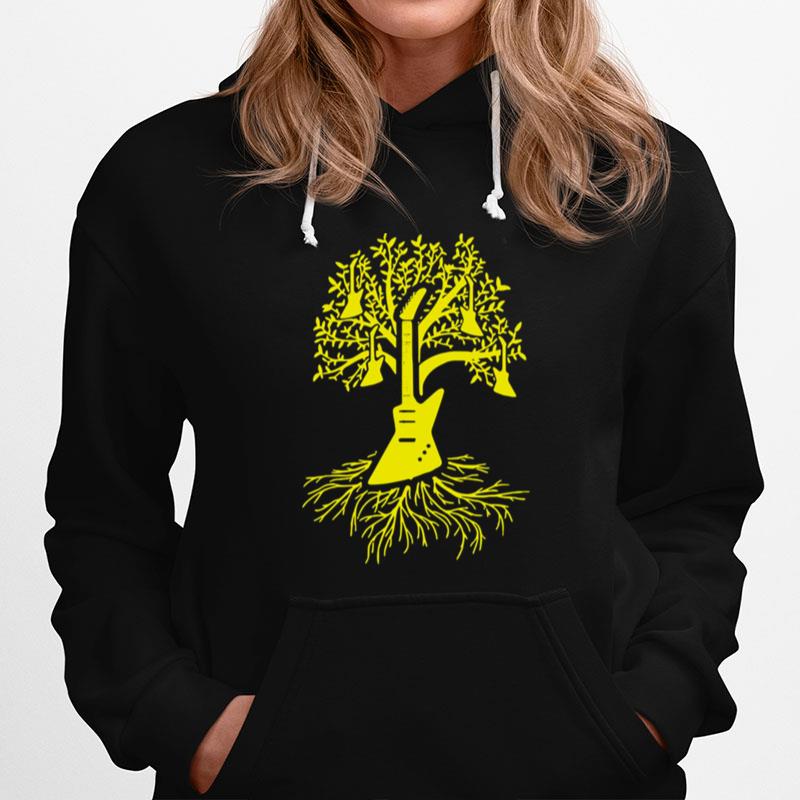 Player Tree Of The Guitarist Guitar Hoodie