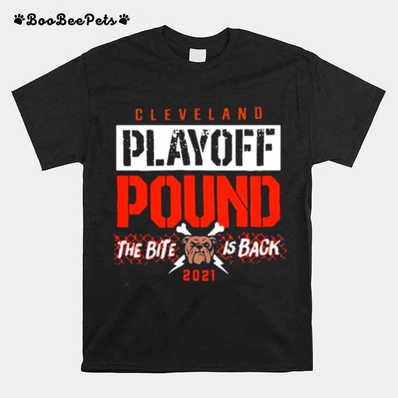 Playoff Pound Cleveland Football T-Shirt