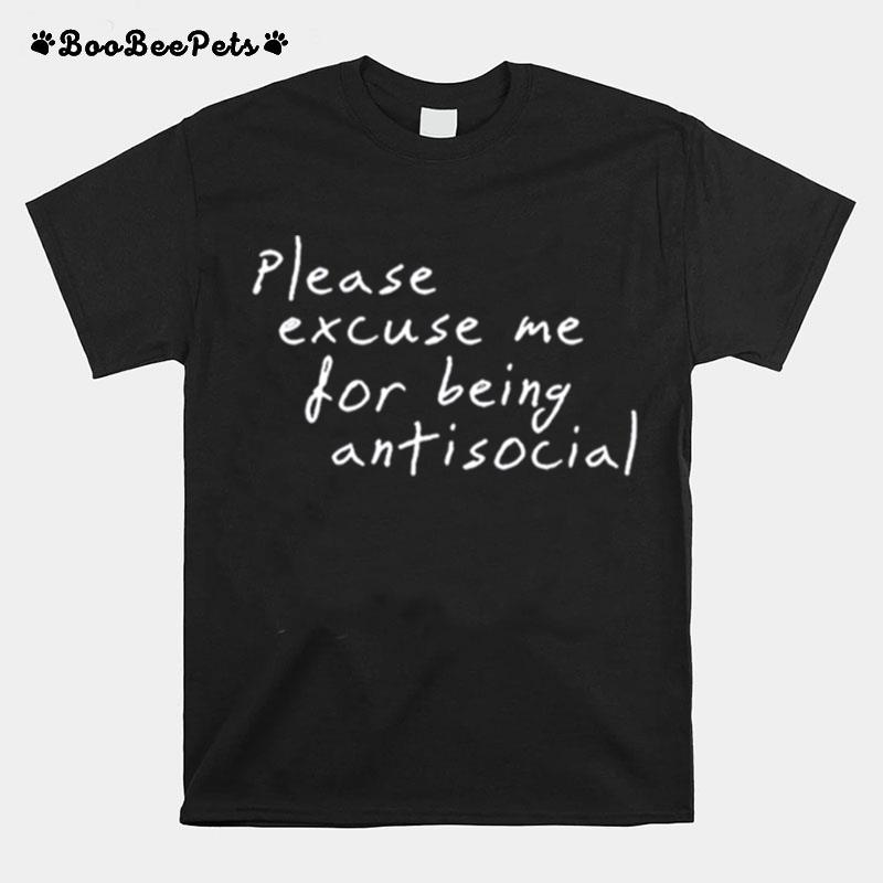 Please Excuse Me For Being Antisocial Roddy Ricch T-Shirt