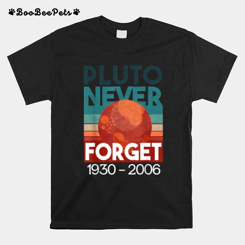 Pluto Never Forget Vintage T-Shirt