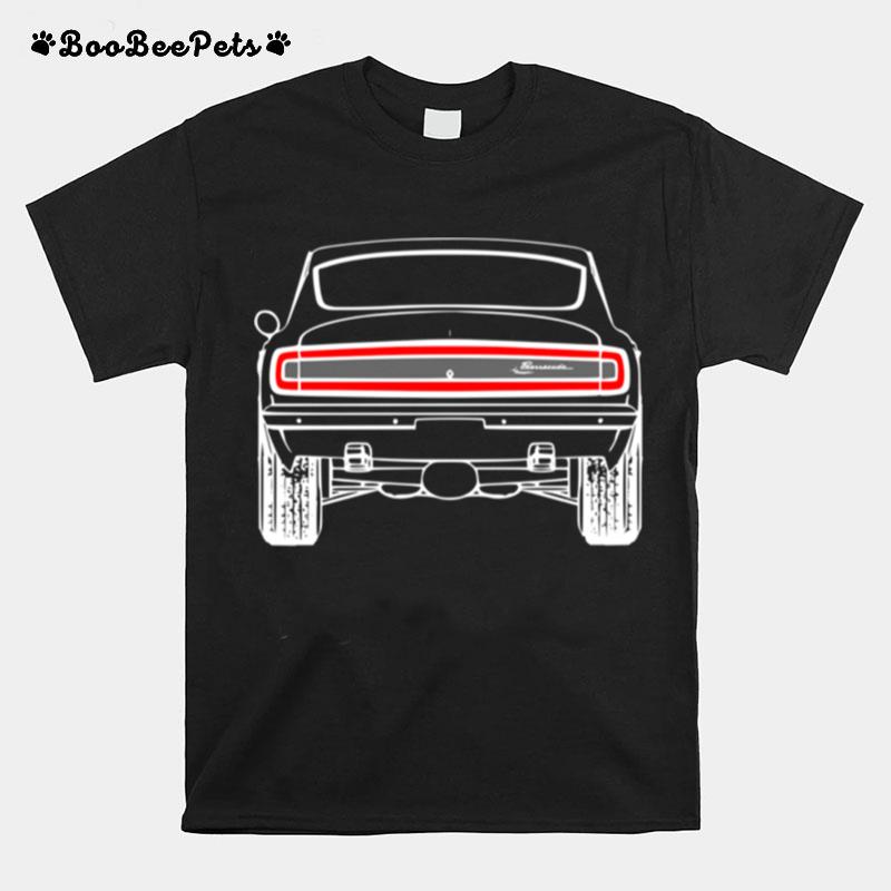 Plymouth Muscle Barracuda Car Classic American 60S 70S V8 T-Shirt