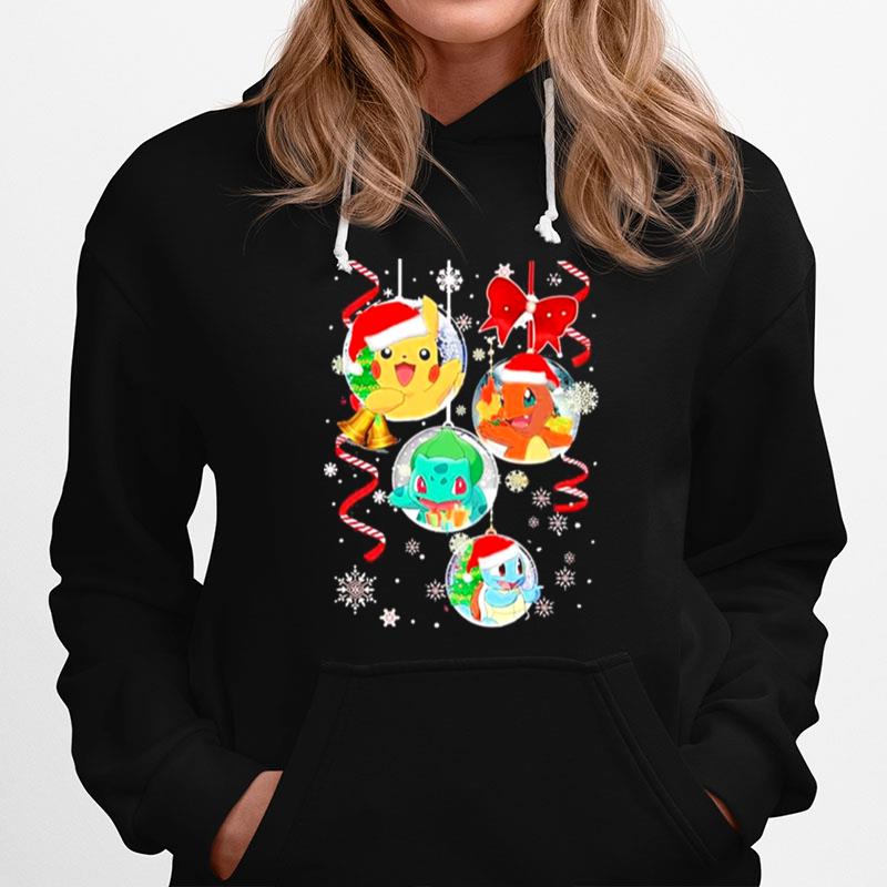 Pokemon In Bubbles Christmas Hoodie