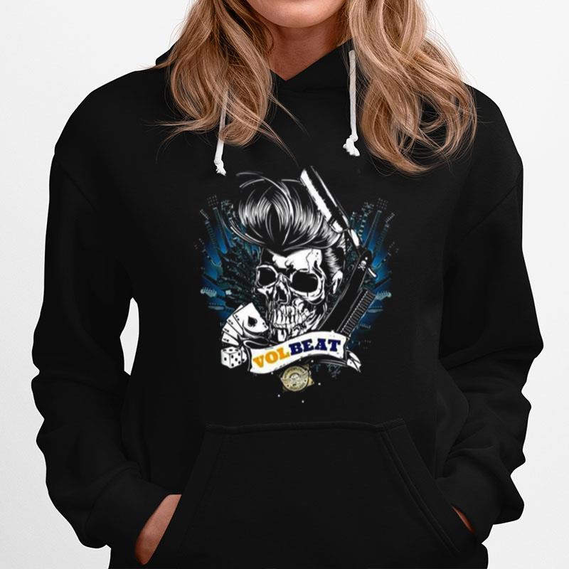 Poker Cards Best Allbum Volbeat Band Hoodie