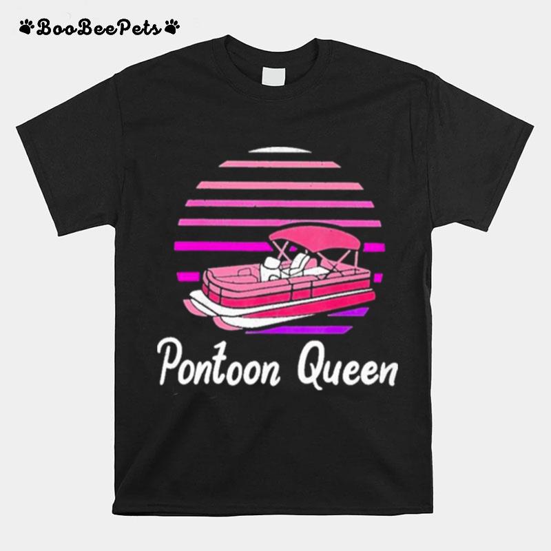 Pontoon Captain Boat Gift Vintage T-Shirt