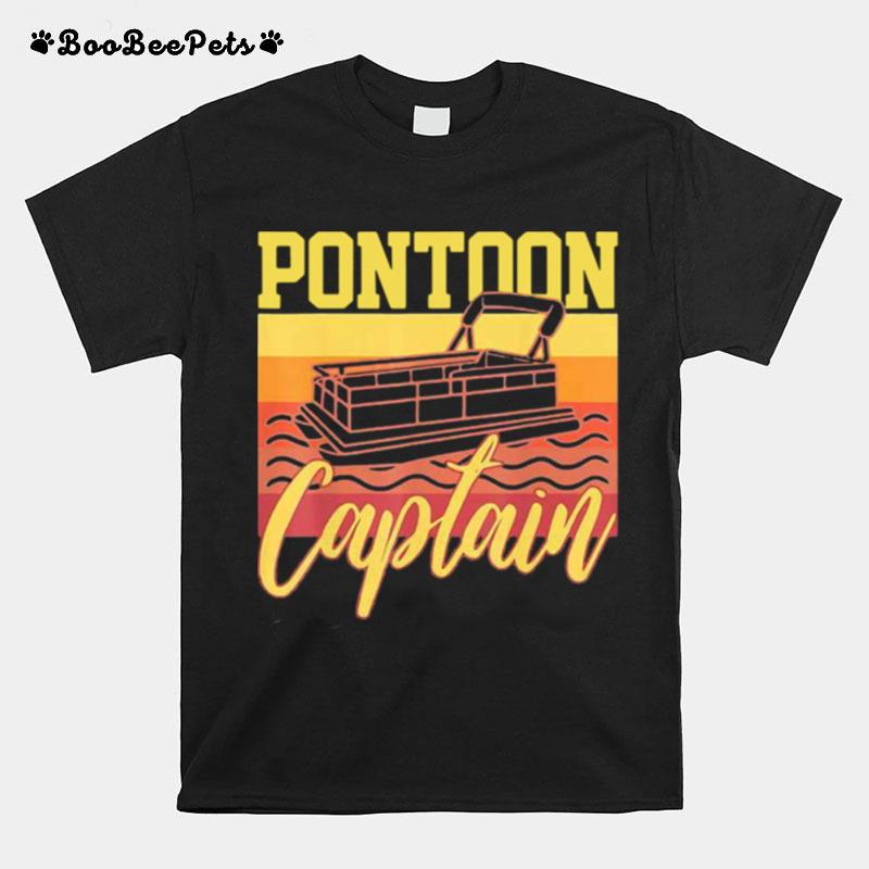 Pontoon Captain Vintage T-Shirt