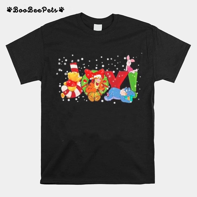 Pooh And Friend Joy Christmas T-Shirt