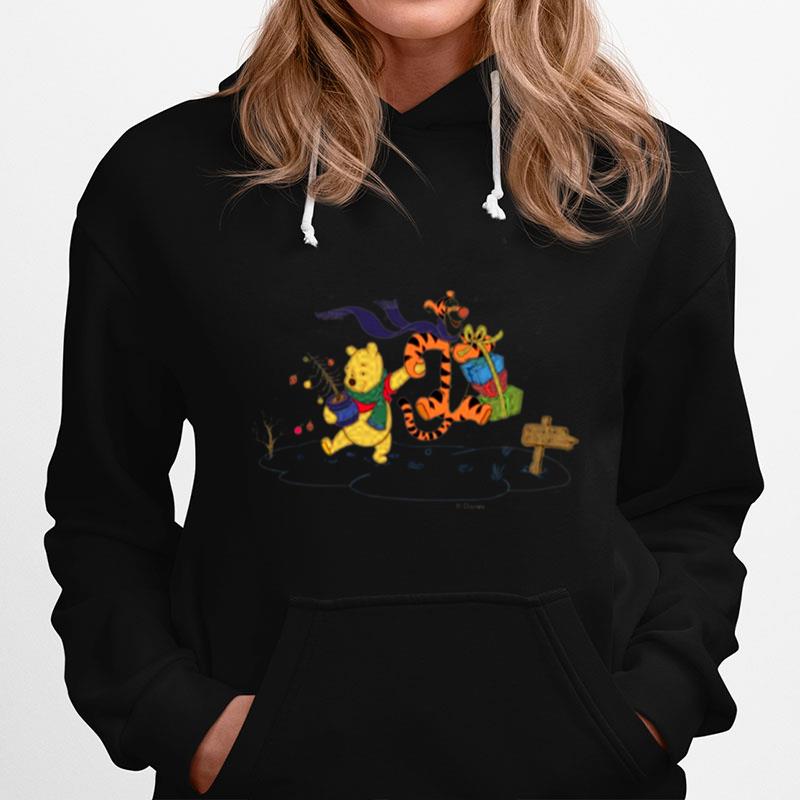 Pooh Tigger Christmas Gifts Winnie The Pooh Hoodie