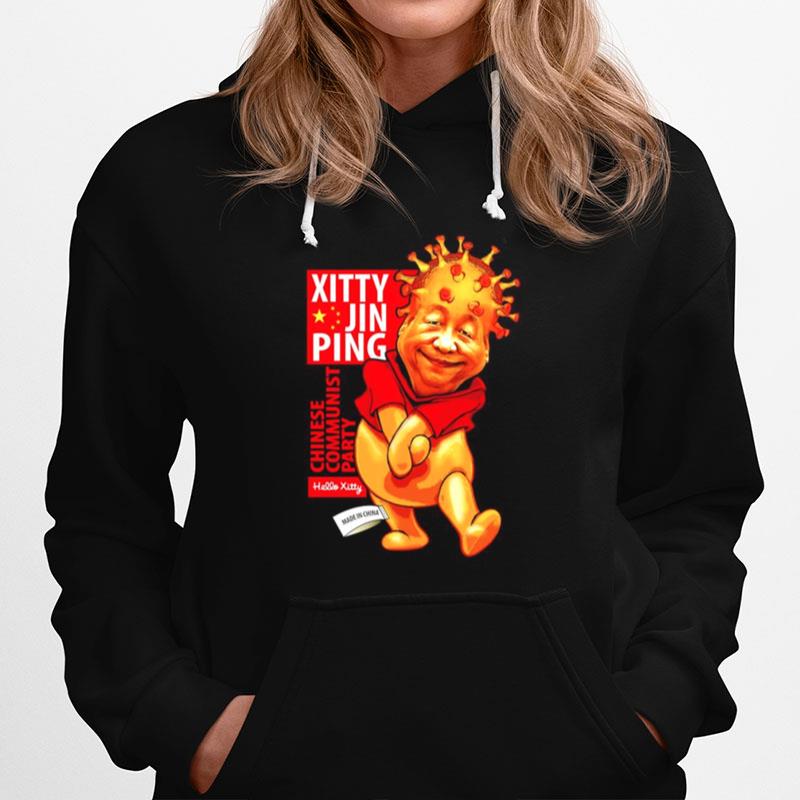 Pooh Xi Tty Jinping Chinese Communist Party Hoodie