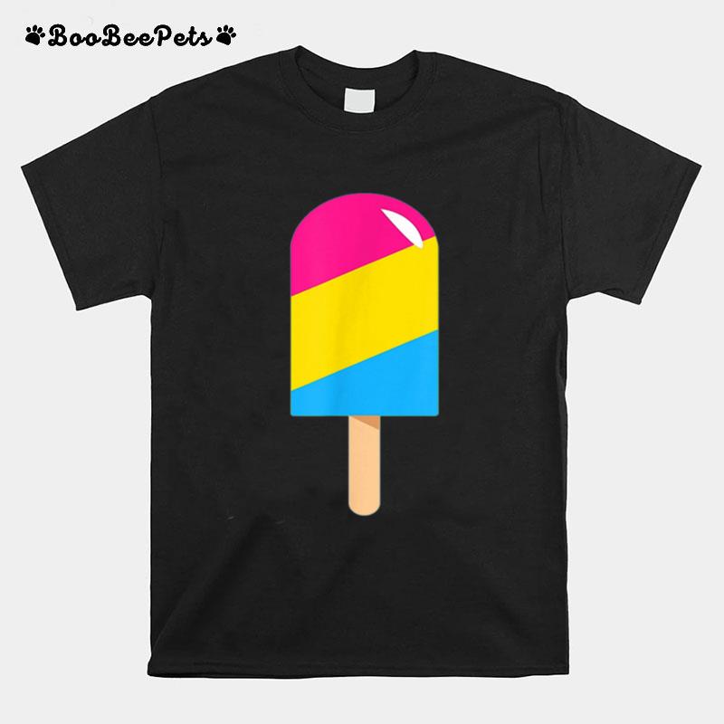 Popsicle Lgbt Gay Pride Pansexual T-Shirt