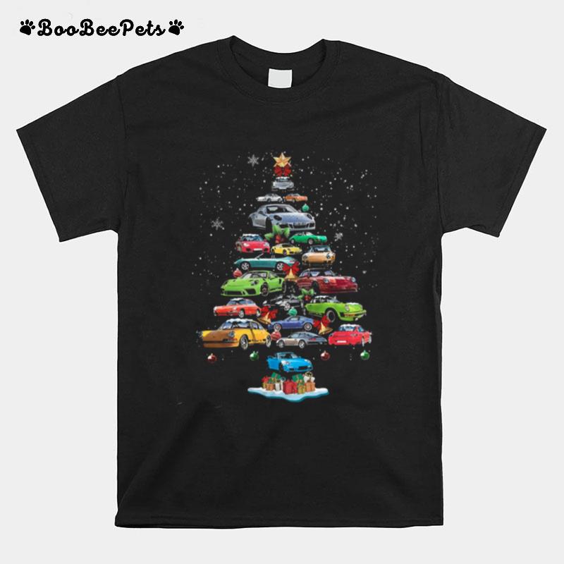 Porsche 911 Christmas Tree T-Shirt