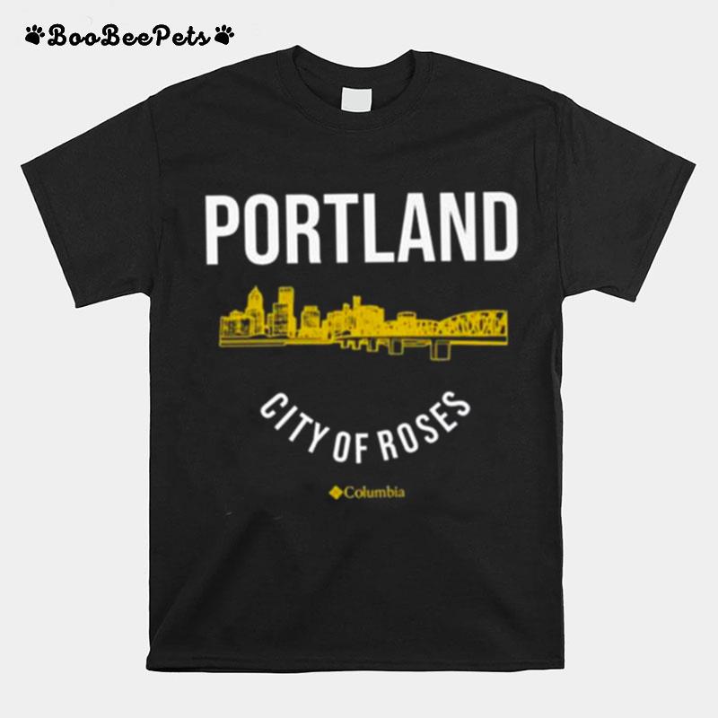 Portland City Of Roses Columbia T-Shirt