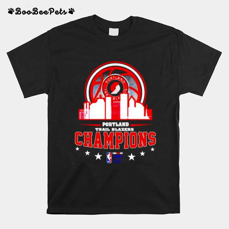 Portland Trail Blazers Nba 2K23 Summer League Champions T-Shirt