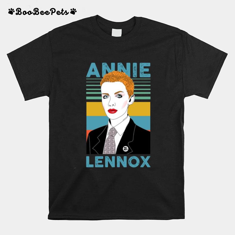 Portrait Of Annie Lennox Retro Vintage T-Shirt