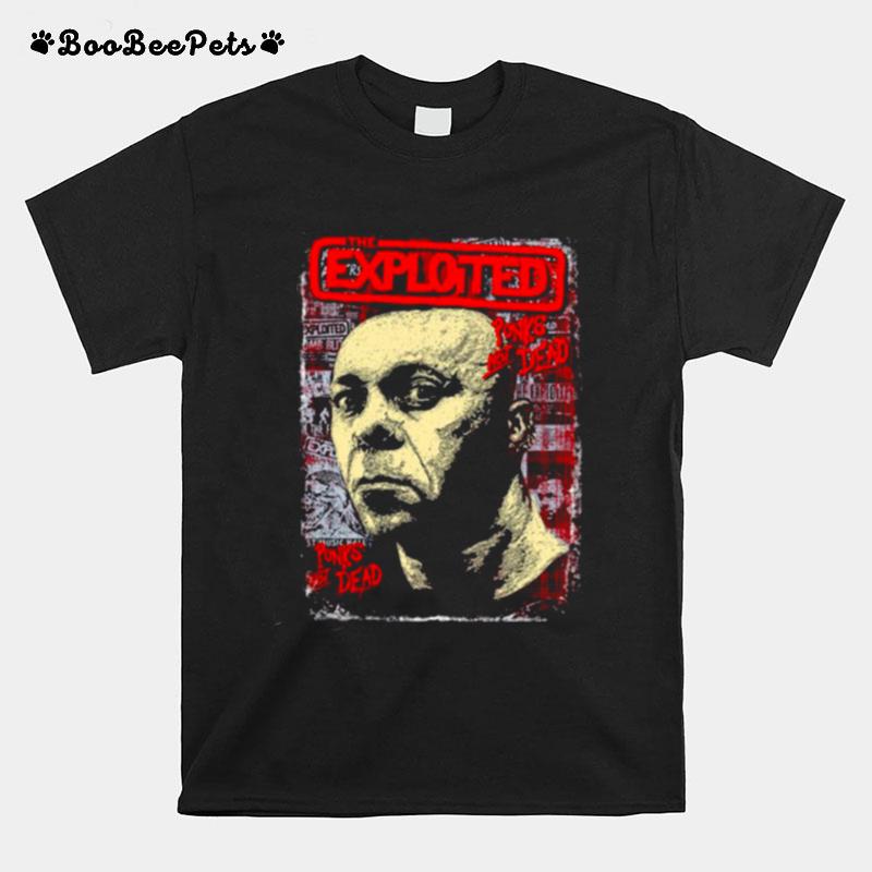 Portrait Of The X The Exploited Lets Start A War T-Shirt