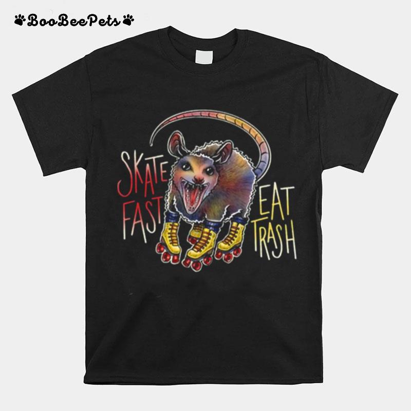 Possum Roller Skating T-Shirt