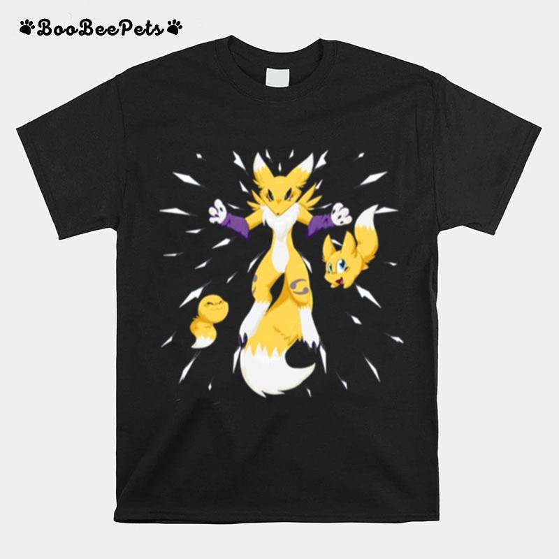 Power Of Renamon Digimon T-Shirt