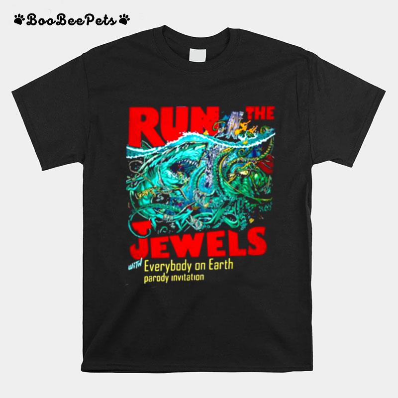 Predatory Shark Run The Jewels Hey Kids T-Shirt