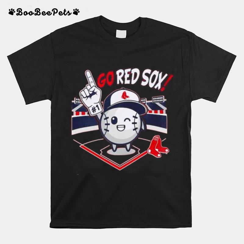 Preschool Philadelphia Phillies Royal Ball Boy Go Red Sox T-Shirt