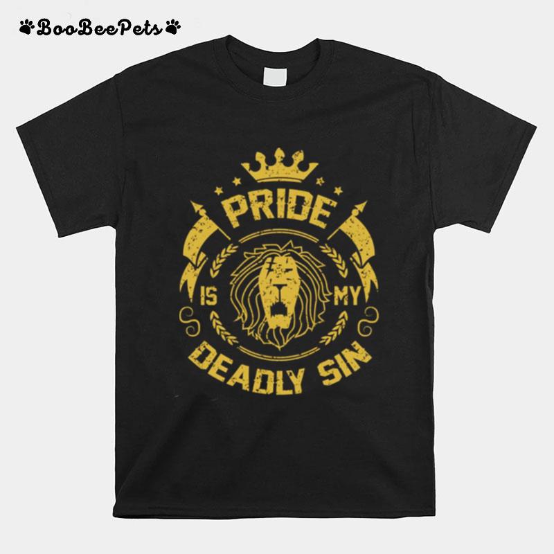 Pride Logo Design Seven Deadly Sins T-Shirt