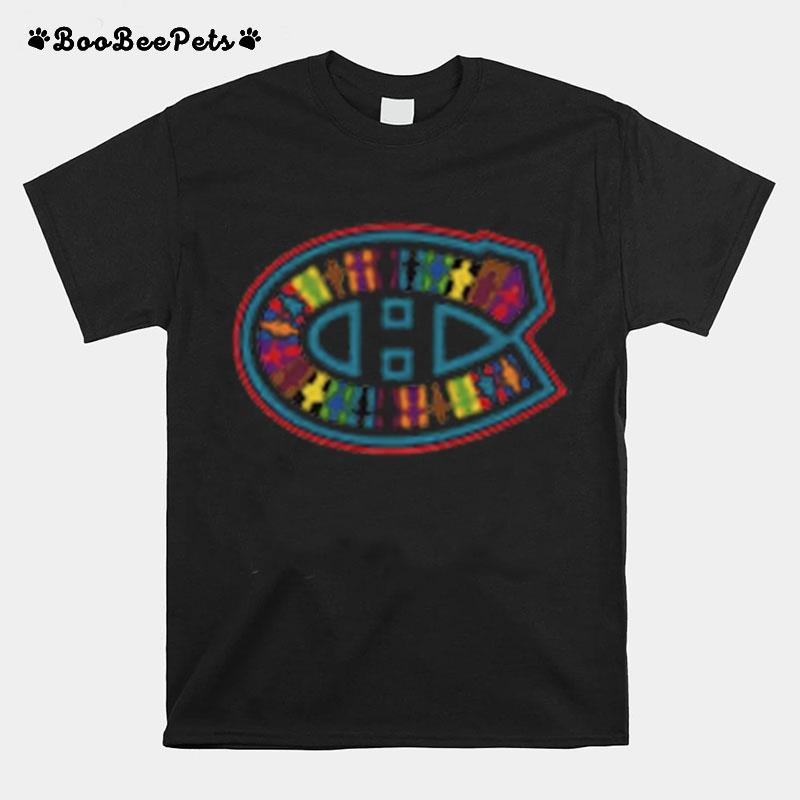 Pride Night Montreal Canadiens Logo T-Shirt