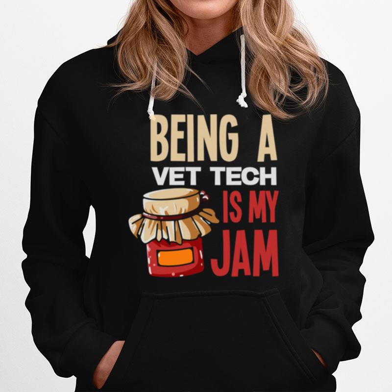 Pride Vet Tech Jam Veterinary Technician Hoodie