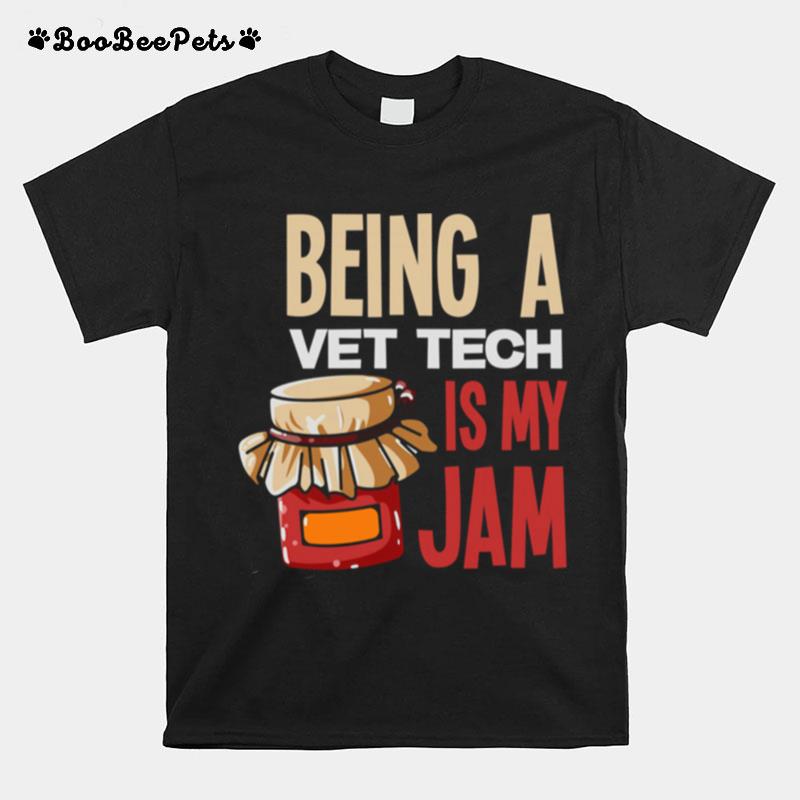 Pride Vet Tech Jam Veterinary Technician T-Shirt