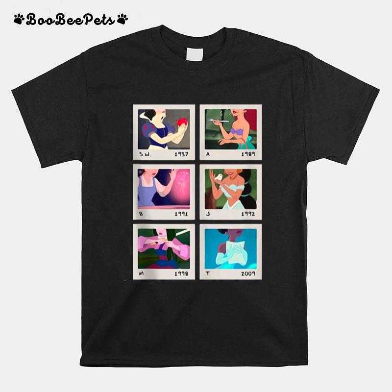 Princess Polaroid Photo Grid T-Shirt