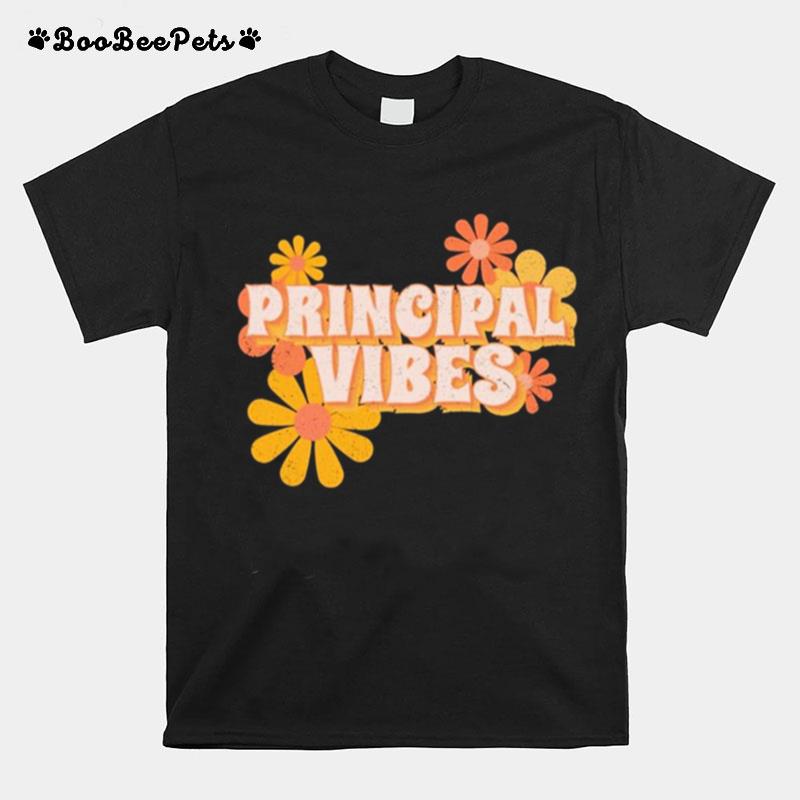 Principal Vibes Flowers T-Shirt