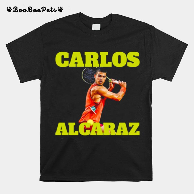 Pro Tennis Player Carlos Alcaraz T-Shirt