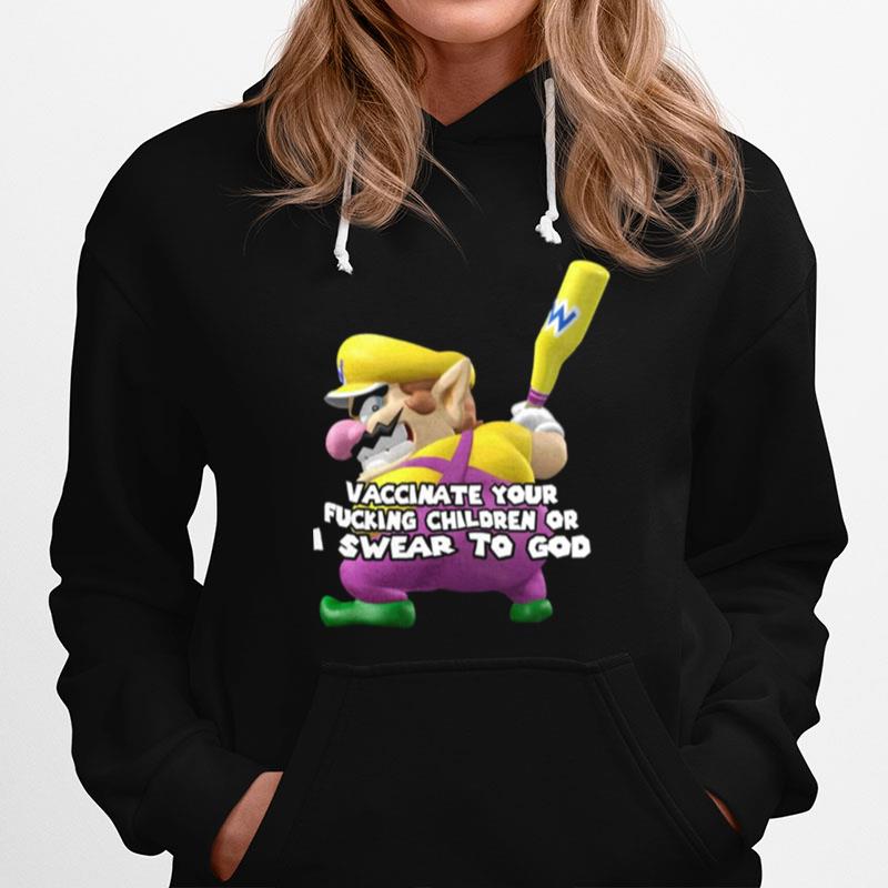 Pro Vaccination Wario Hoodie