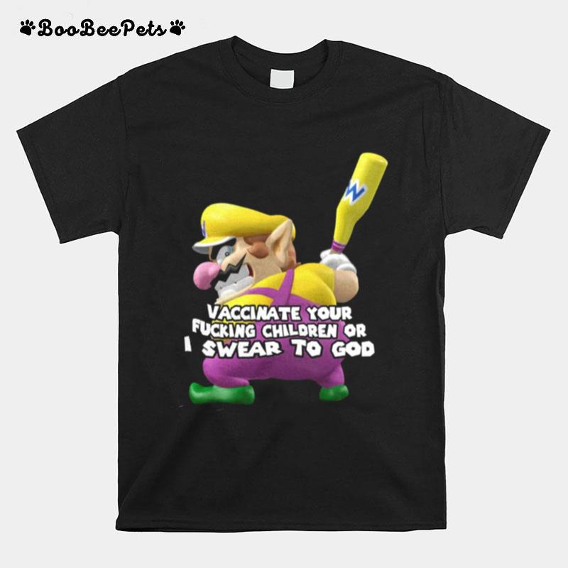 Pro Vaccination Wario T-Shirt